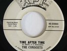 Doo Wop 45 CONSORTS Time After Time / Please Be Mine on Apt NM