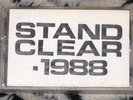 Stand Clear 1988 Demo RARE Youth of Today Warzone Judge Side By Side NYHC SXE