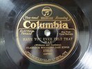 CLARENCE WILLIAMS JAZZ KINGS - Have You Ever Felt That Way, Columbia 1735 in E-