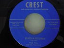 Tom Tall  Stack - A- Records / Mary Jo  Promo Crest Records 45-1038 NM