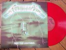 METALLICA Ride the lightning VYNIL ROUGE FRANCE RARE
