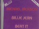 MICHAEL JACKSON  BILLIE JEAN/BEAT IT  I2' SINGLE  (FRANCE)