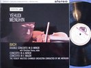 YEHUDI MENUHIN Ferras BACH Double Concerto..  UK HMV White/Gold ASD 346 LP NM