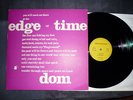 DOM - Edge of Time LP, Melocord ST-LP-D 001, Krautrock Knaller mit Delle