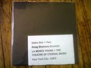 LA MONTE YOUNG THEATRE OF ETERNAL MUSIC LP limited to 150 FLUXUS PRAN NATH 1960