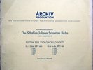 BACH SUITES FOR CELLOSOLO 3+4 - E. MAINARDI : LP ARCHIV 14044 APM - EX