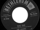The Ascots : RARE Northern Soul 45 on Bethlehem 