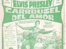 ELVIS PRESLEY - Roustabout / Hard Knocks -  Picture only PERU 45