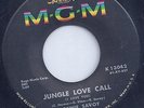 Soul Popcorn  45 - RONNIE SAVOY on MGM - Jungle Love Call/Your Cheatin' Heart