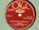 Okeh 8357 LOUIS ARMSTRONG HOT FIVE Dropping Shucks/Who'Sit 1926 in E