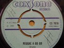 Lloyd Green - Reggae A Go Go / Unfaithful Baby UK Blue Coxsone 45