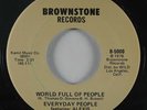 Funk 45 EVERYDAY PEOPLE World Full Of People / I'd Like To Stay on Brownstone NM