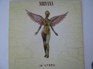 NIRVANA - IN UTERO - ELECTRIC ORANGE VINYL - HOLLAND PRESSING - INSERT - NEW