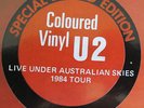 U2-LIVE UNDER A BLOOD RED SKY-OZ RED WAX LTD.ED+1984TOUR STICKER+WRONG MATRIX #s