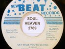 ERIC Monty MORRIS Say What You're Saying NEW BEAT Records Reggae 45 Soundclip