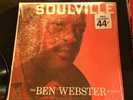 RARE The Ben Webster Quintet SOULVILLE Verve MGV-8274