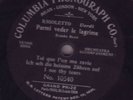 10” COLUMBIA PHONOGRAPH – ROMEO BERTI
