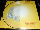 QUEEN NO ONE BUT YOU.  LIMITED WITHDRAWN PICTURE DISC.DIFF TRACK LISTIN
