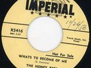 Honey Bees-Whats To Become Of Me-Imperial Promo Doo Wop 45 