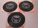 3x VALENTINES 45rpm.Bon Scott. CLARION. She Said, Everyday I Cry, Raindrops