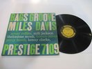 MILES DAVIS Bags Groove LP Orig PRESTIGE Deep Groove MONO Jazz RARE