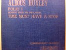 ALDOUS HUXLEY - Folio 1 LP - 1949 spoken word recording by Louis & Bebe Barron