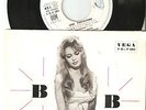 BEAUTIFUL VERY RARE BRIGITTE BARDOT ON COVER 45 RPM EP UNE PARISIENNE