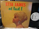 ETTA JAMES   At Last - 1961 ORIGINAL White Label PROMO LP - Blues