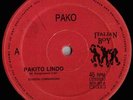 PAKO-PAKITO LINDO--OLDSKOOL HOUSE / PIANO