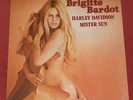 BRIGITTE BARDOT LP HARLEY DAVIDSON DISC AZ 1980