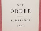 NEW ORDER Substance QWEST US 2 LP 1987 Electronic New Wave Techno Dance Pop VG+