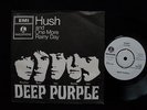 DEEP PURPLE Hush  Denmark Danish 45 + PS White label Nr MINT Psych