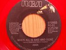 VERY SCARCE SINGLE DICESA EL SALVADOR ?ABBA? ONE OF US / WHEN ALL IS.. RED VINYL