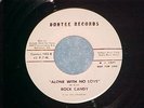 WL Promo 45--ROCK CANDY--ALONE WITH NO LOVE--1971--Dontee 103--VG++