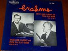 WESTMINSTER WL-5236 LEOPOLD WLACH BRAHMS CLARINET SONATAS