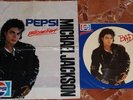 MICHAEL JACKSON BAD PEPSI PROMO PICTURE DISC LP+PROMO BAG PEPSI