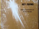 PRIVATE FEMALE PSYCH FOLK RPC Kathy Nevins   Hey Friend SCARCE CUSTOM PRESS