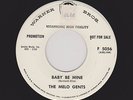 '59 Cool NJ Doowop MELO GENTS Baby Be Mine/Git Off My Back M- DJ HEAR Both Sides