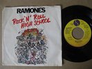 The Ramones 45 + Picture Slv. Rock 'N' Roll High School PROMO
