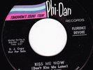 NORTHERN SOUL 45 RPM  FLORENCE DEVORE on PHI-DAN RECORDS  (PROMO)