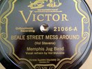 Memphis Jug Band 78 rpm Beale Street Mess Around/I'll See You... VICTOR 21066