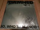 The Damned So Who's Paranoid Double Vinyl LP Signed Ltd Ed 2010 New