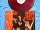 QUEEN LP SHEER HEART ATTACK JAPAN PROMO WHITE LABEL RED WAX RECORD NO RESERVE