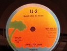 Vinyl Rare U2 One Sided Single I Will Follow Dj Version Uk 1980 Single Vintage