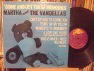 1963 R&BMotownSoul LP on Gordy:MARTHA &THE VANDELLAS Come And Get These Memories