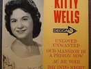 Kitty Wells Unloved Unwanted + 3  Decca ED 2717 Original 7