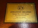 Ray Lev, Pianist Brahms Sonata No.1 in C Choral Concert Hall Louis Biancolli