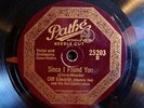 CLIFF EDWARDS HOT COMBINATION UKULELE IKE PATHE 25203 JAZZ 78 RPM RECORD V+