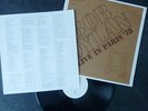 BOB DYLAN LIVE IN PARIS ’78 RARE LP vinyl