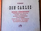 Boris Christoff  Tito Gobbi  Santini Verdi DON CARLOS  ED1 VSM FALP 400-403 4LPs